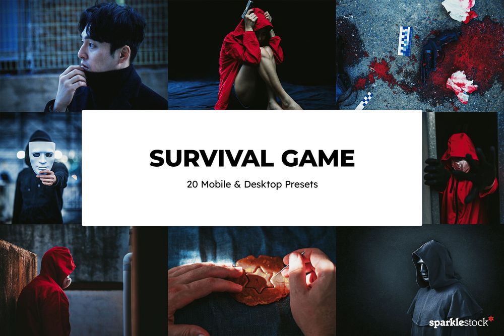 20 Survival Game Lightroom Presets & LUTs