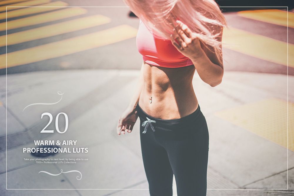 20 Warm & Airy LUTs Pack
