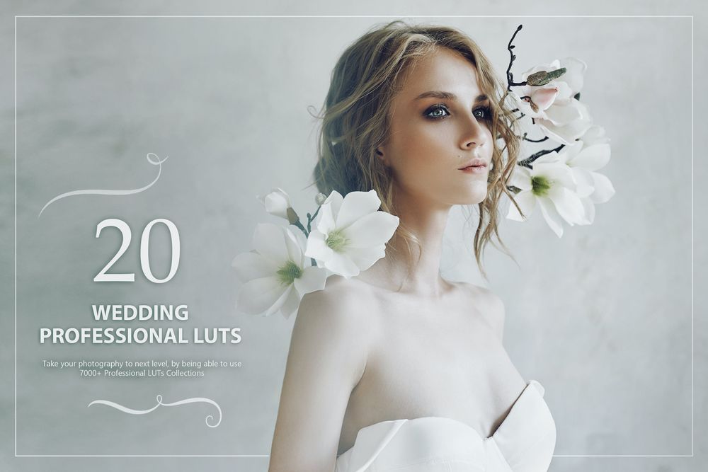 20 Wedding LUTs Pack