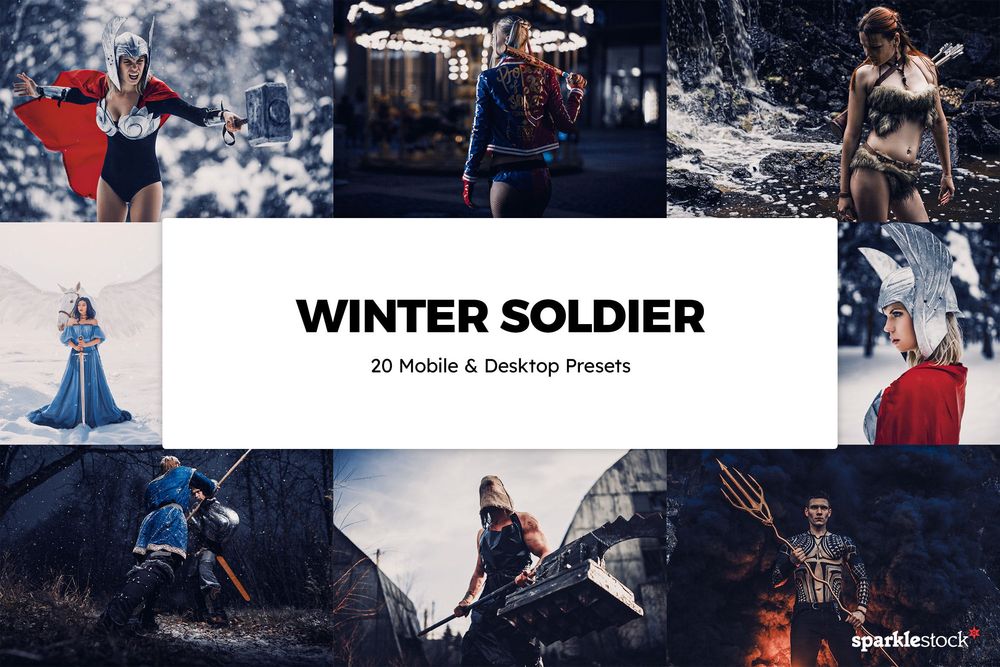 20 Winter Soldier Lightroom Presets & LUTs