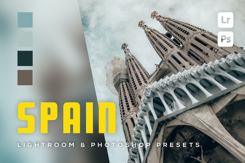 5 Spain Lightroom and Photoshop Presets