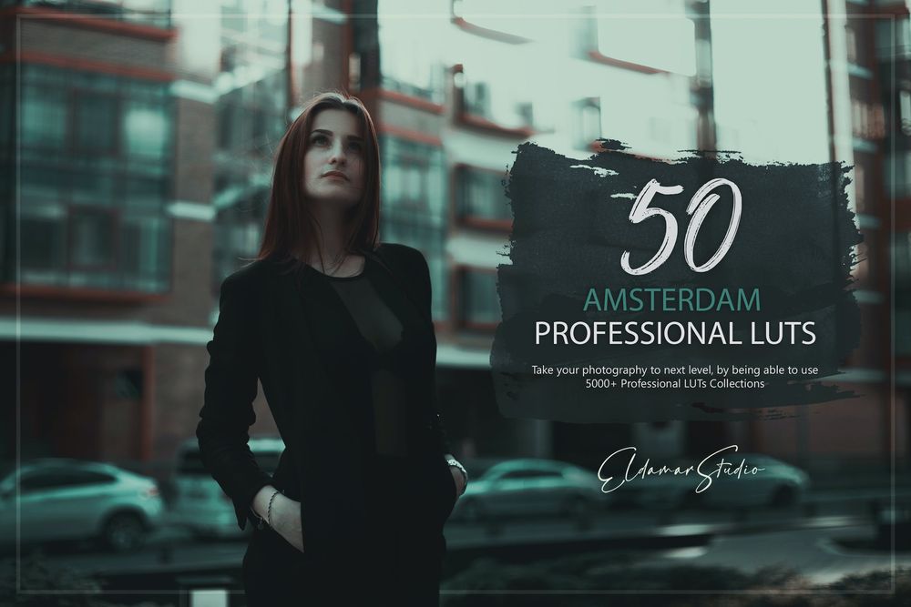 50 Amsterdam LUTs Pack