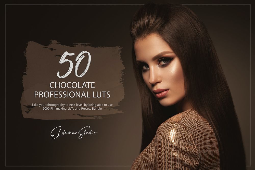 50 Chocolate LUTs and Presets Pack