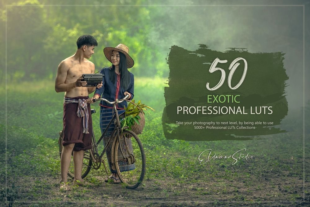 50 Exotic LUTs Pack