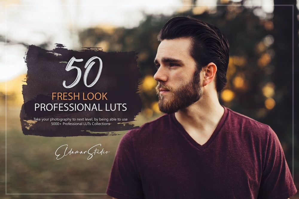 50 Fresh Look LUTs Pack