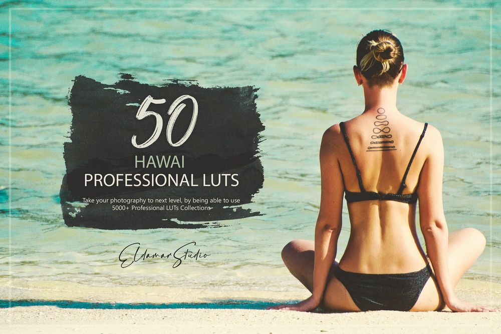 50 Hawaii LUTs Pack