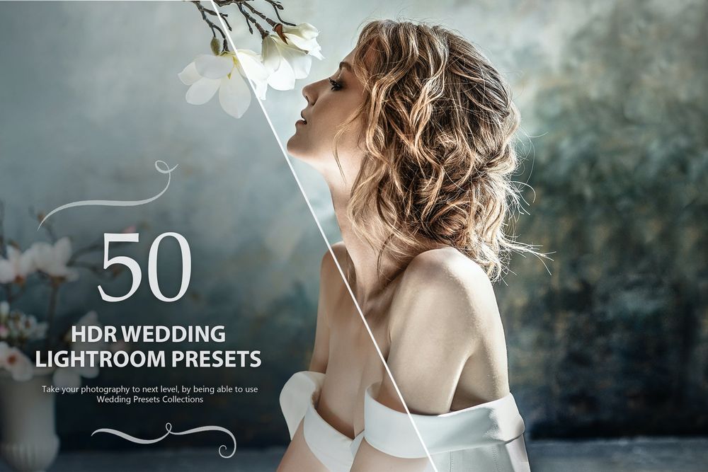 50 HDR Wedding Lightroom Presets