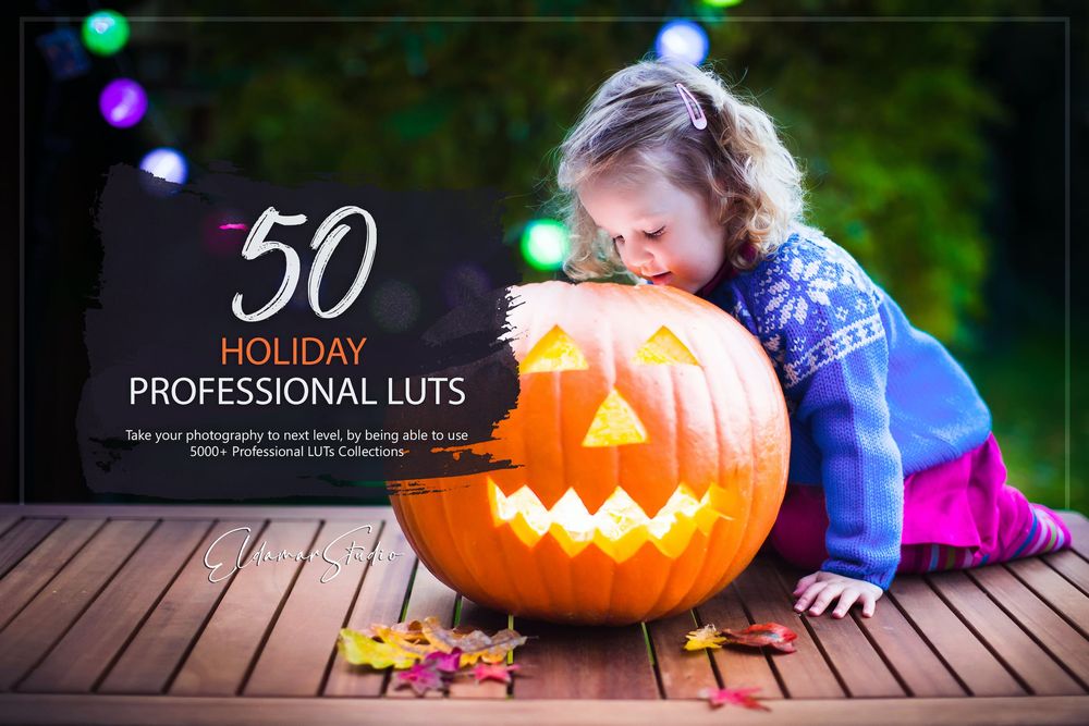 50 Holiday LUTs Pack