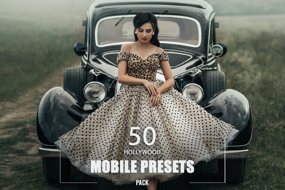50 Hollywood Mobile Presets Pack