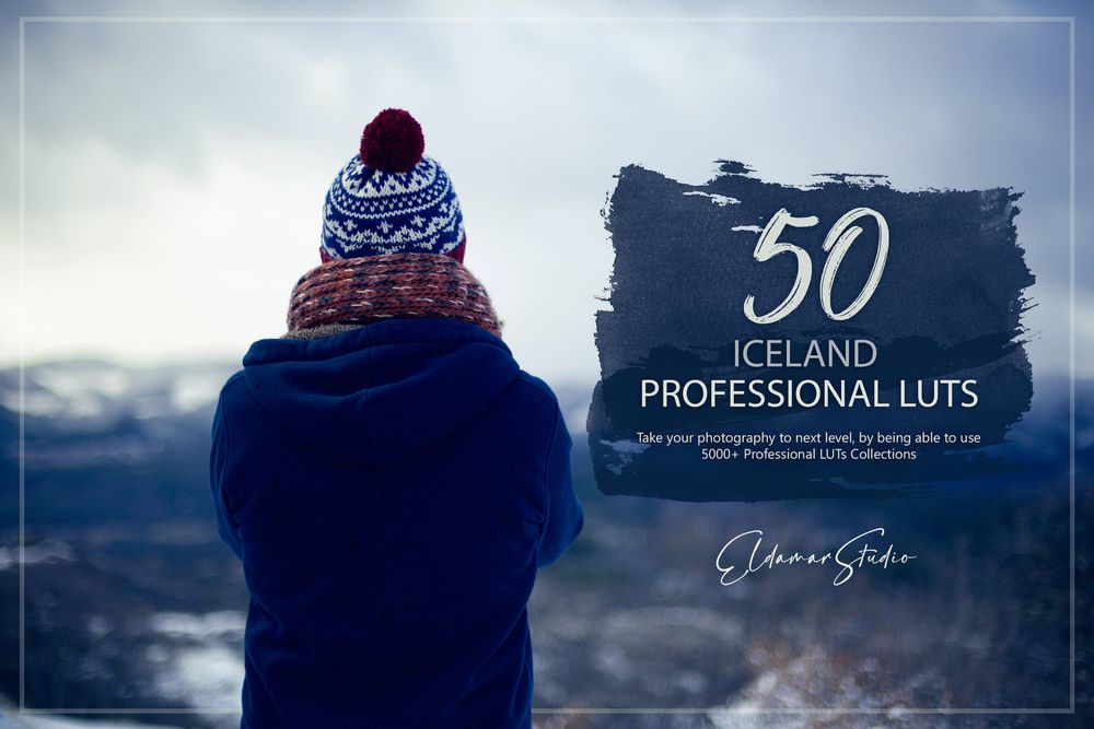 50 Iceland LUTs Pack