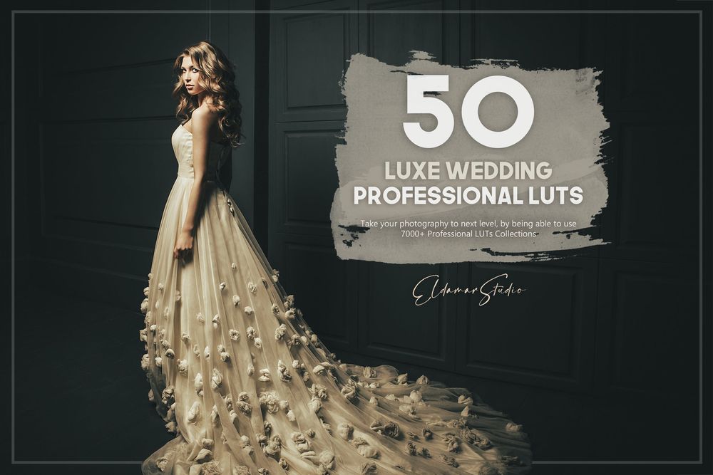50 Luxe Wedding LUTs Pack
