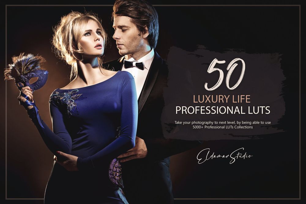 50 Luxury Life LUTs Pack