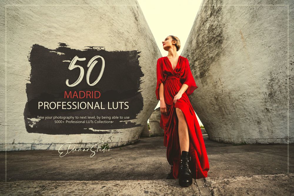50 Madrid LUTs Pack