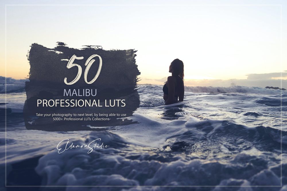 50 Malibu LUTs Pack