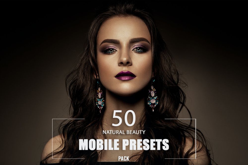 50 Natural Beauty Mobile Presets Pack