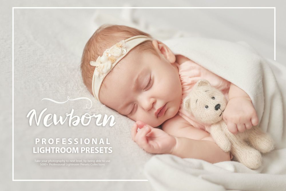 50 Newborn Lightroom Presets