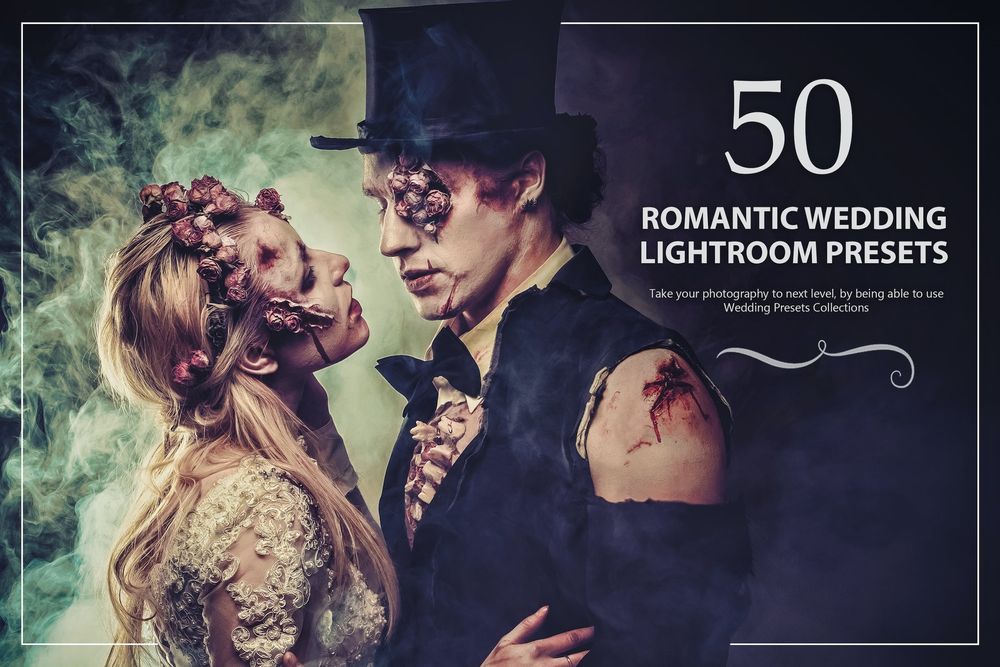50 Romantic Wedding Lightroom Presets