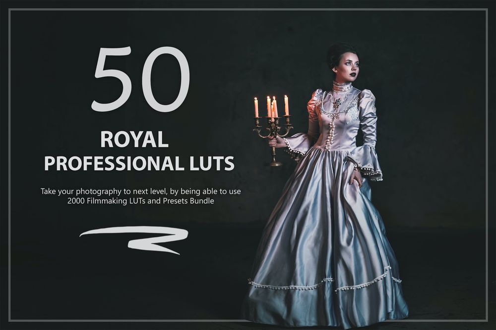 50 Royal LUTs and Presets Pack