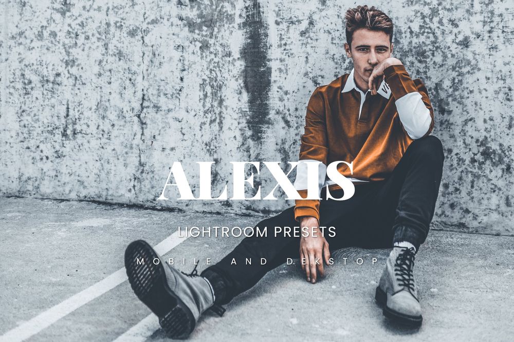 男士冷面色调画面效果预设