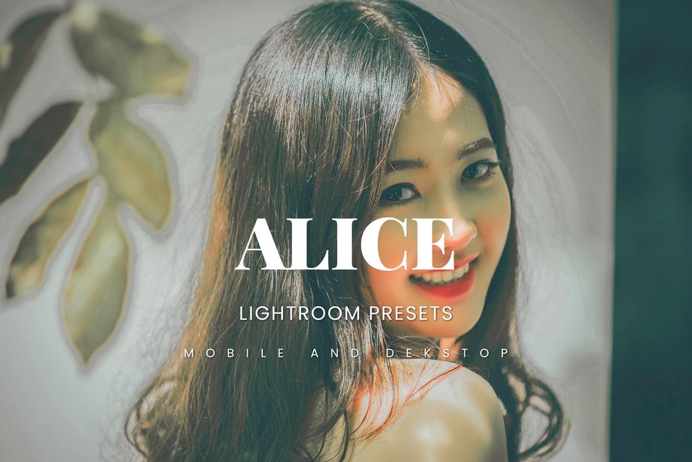 爱丽丝主题甜美画风效果预设