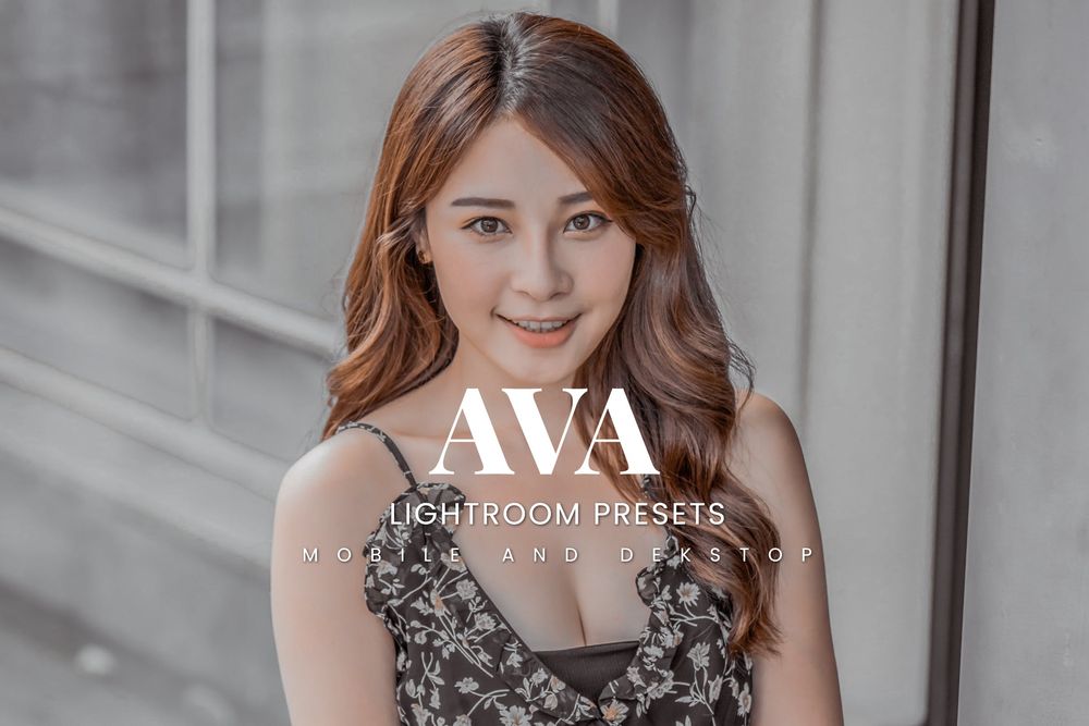 灰色调主题美拍画面效果预设