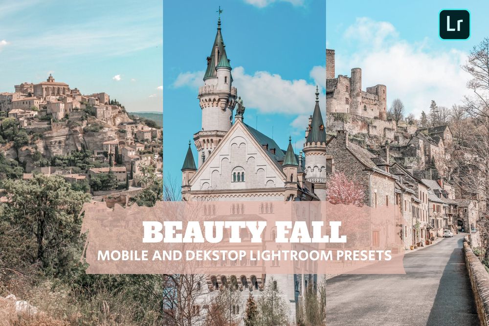 美少女期待的秋天主题美拍画面效果预设