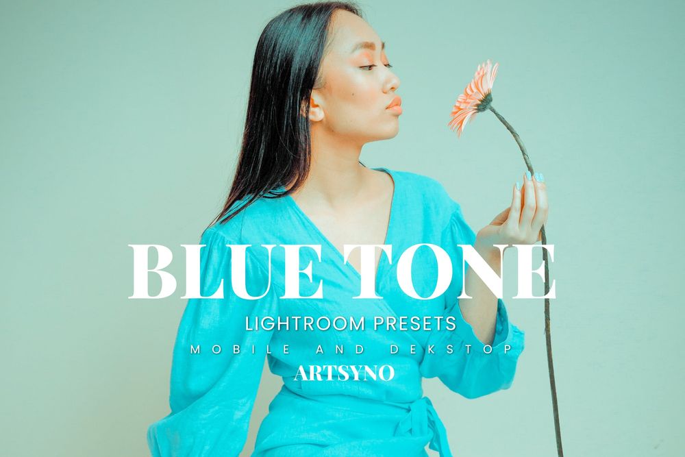 蓝色调美拍预设