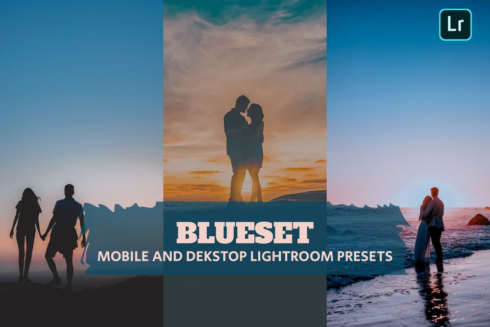 蓝色调美拍预设