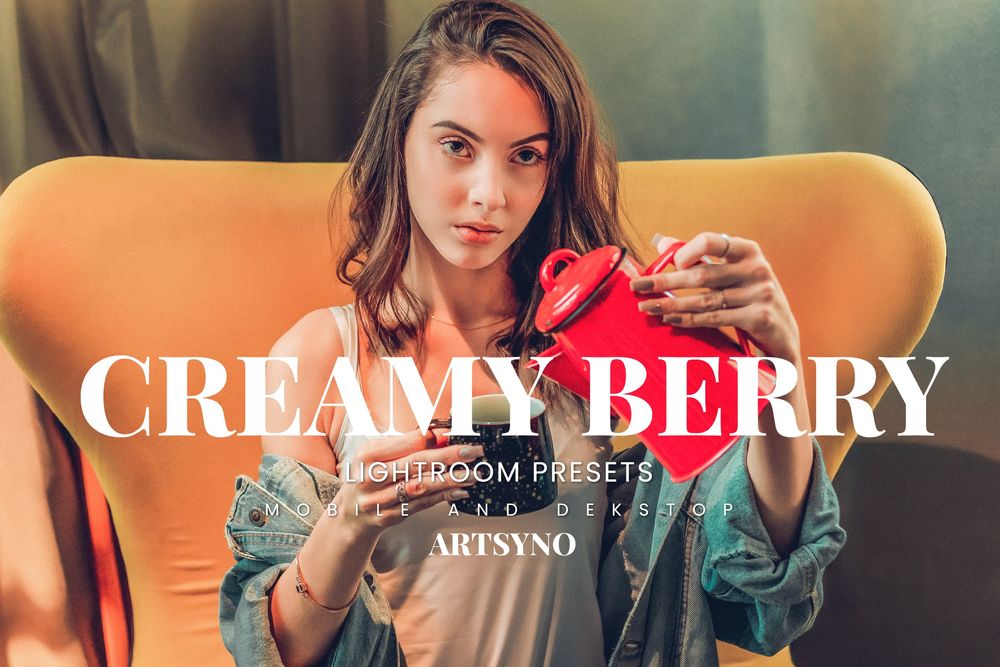 奶油浆果甜美可人美拍预设