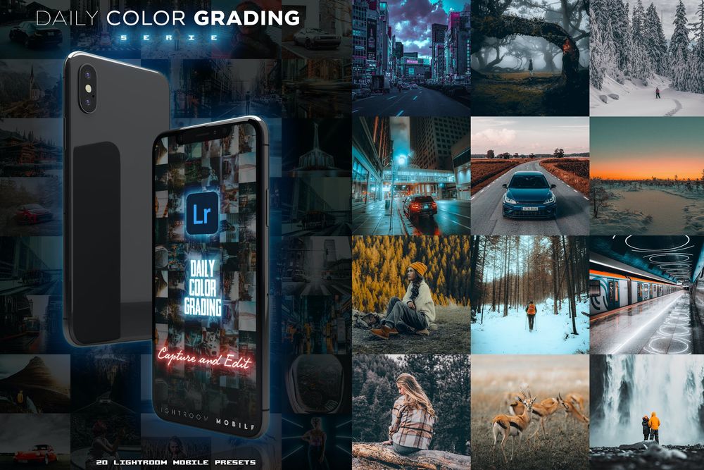 20款颜色分级预设