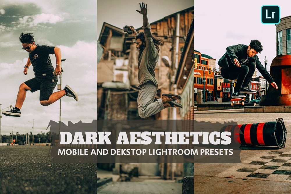 暗色调美学主题美拍画面效果预设