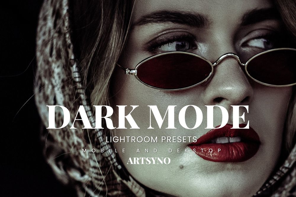 暗色调主题美拍画面效果预设