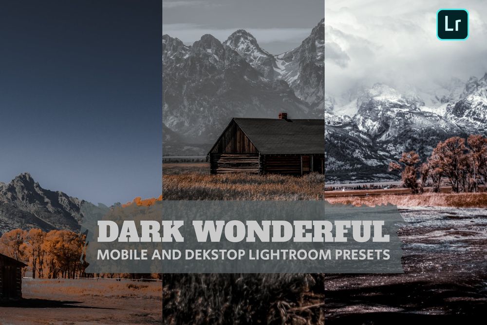 暗色调奇妙画面效果预设