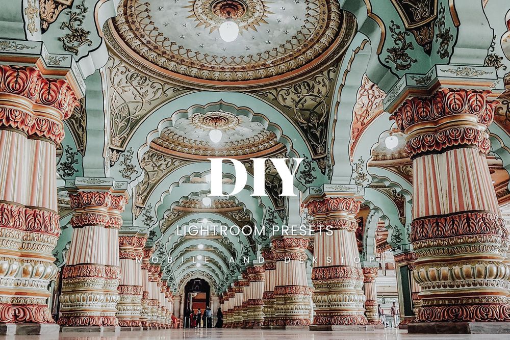 豪华场景美拍画面效果预设