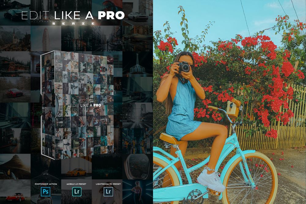 像PRO一样编辑 106th -鲜艳主题美拍画面效果预设