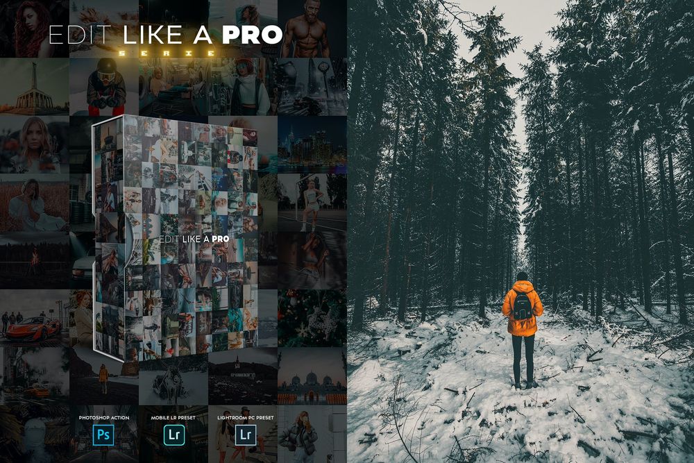 像PRO一样编辑3rd-场景美拍画面预设包