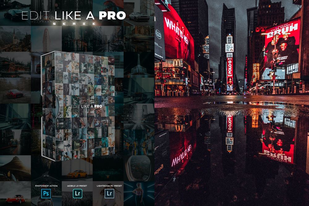 时尚的编辑预设