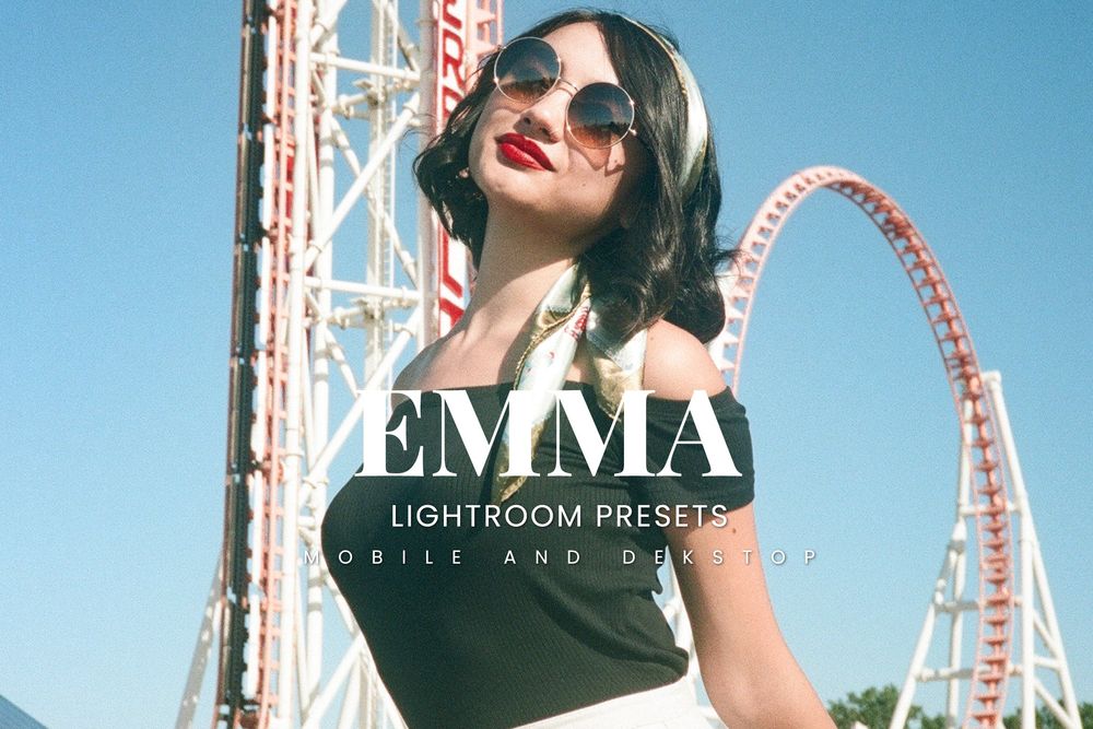 亮白画面效果预设