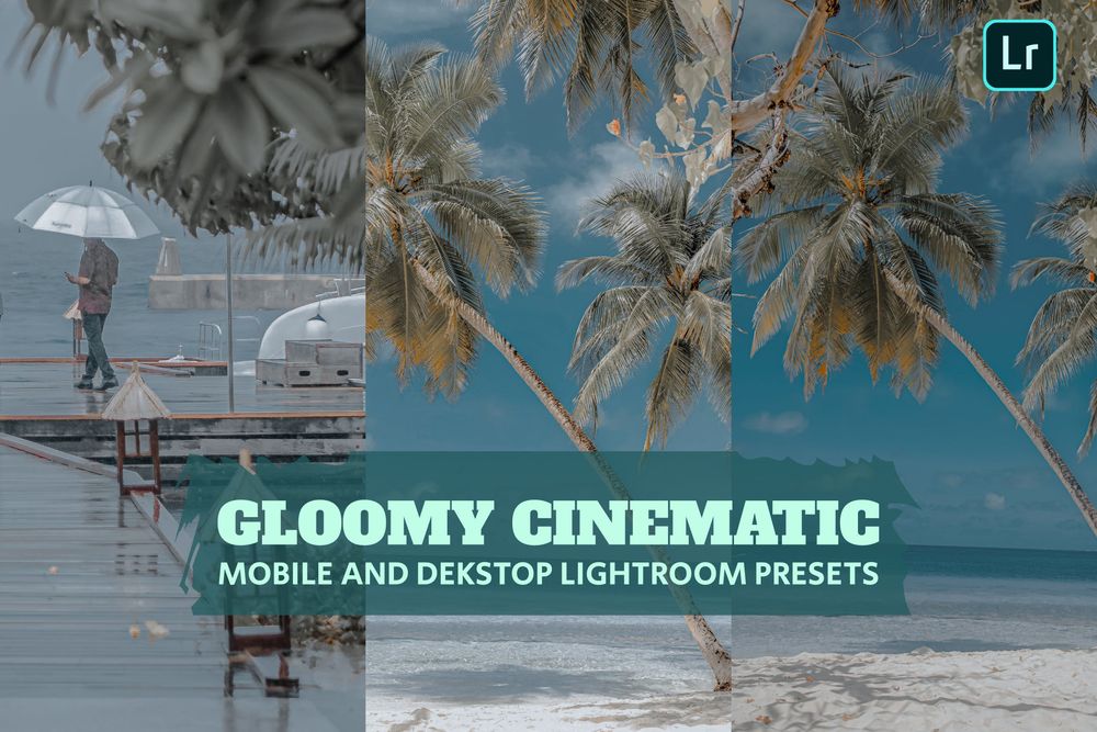 阴郁质感画面效果预设