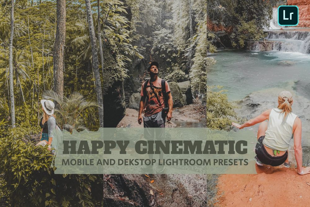 户外绿色健康植被主题生活照画面效果预设