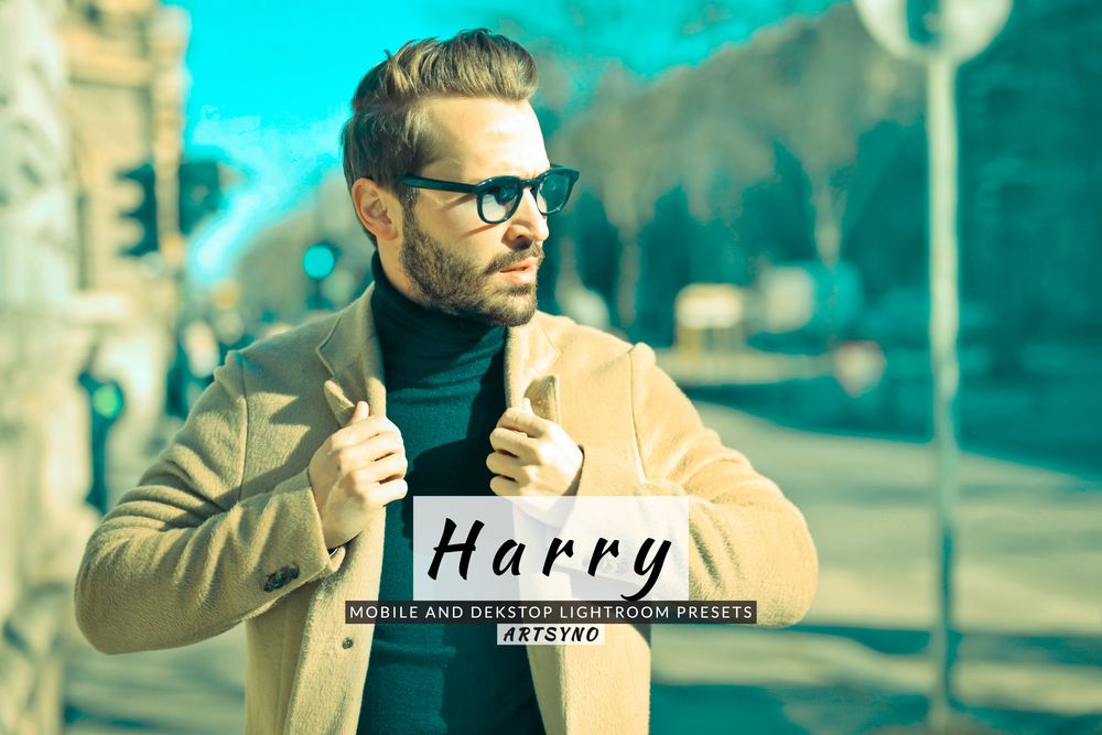 哈利主题男士美拍画面效果预设