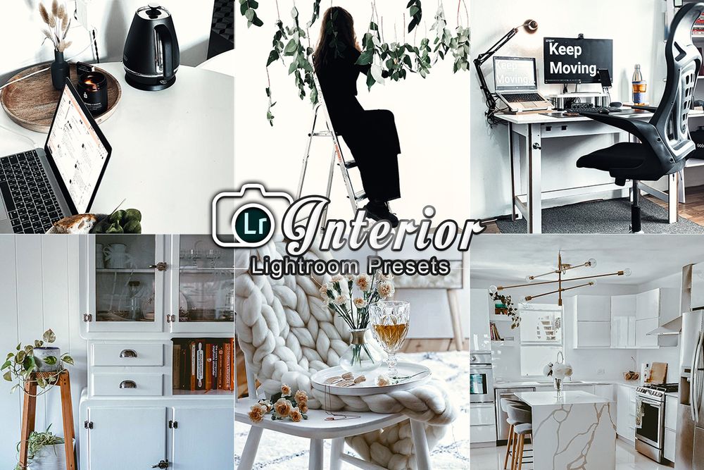 室内工作环境主题美拍画面效果预设