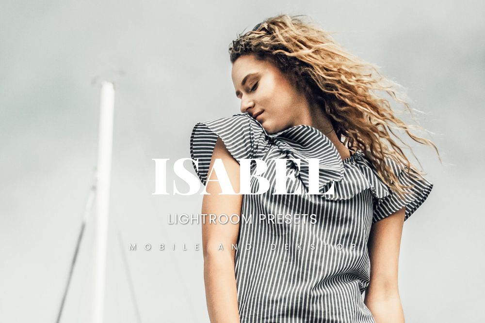 时尚摆拍场景画面效果预设