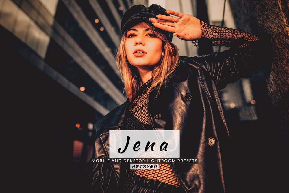 Jena灯光照射美拍画面效果预设