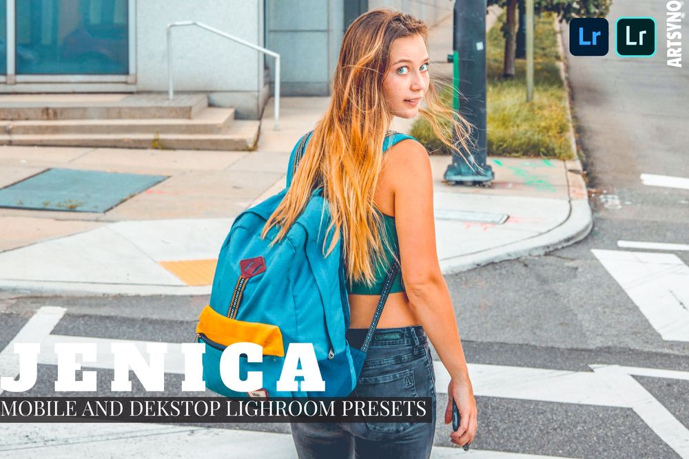 Jenica街拍主题画面效果预设