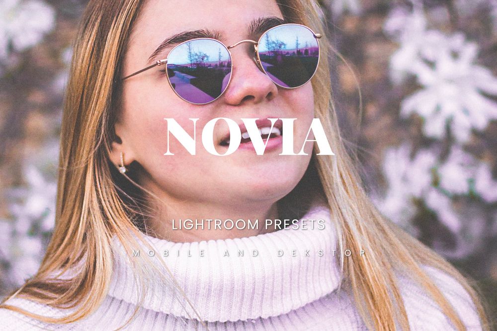 诺维亚紫色华贵气质画面效果预设