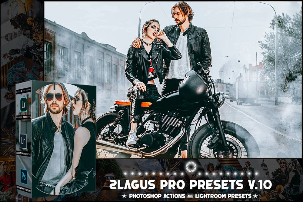 时尚摆拍画面效果预设 – V 10