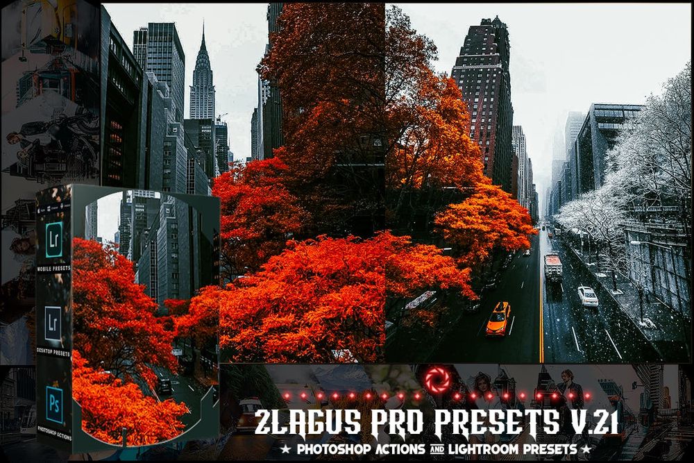 凸显主色调画面效果预设预设 – V 21