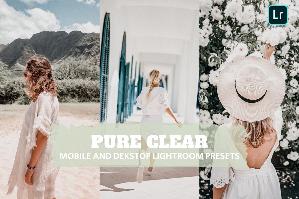 纯净清新场景美拍画面效果预设