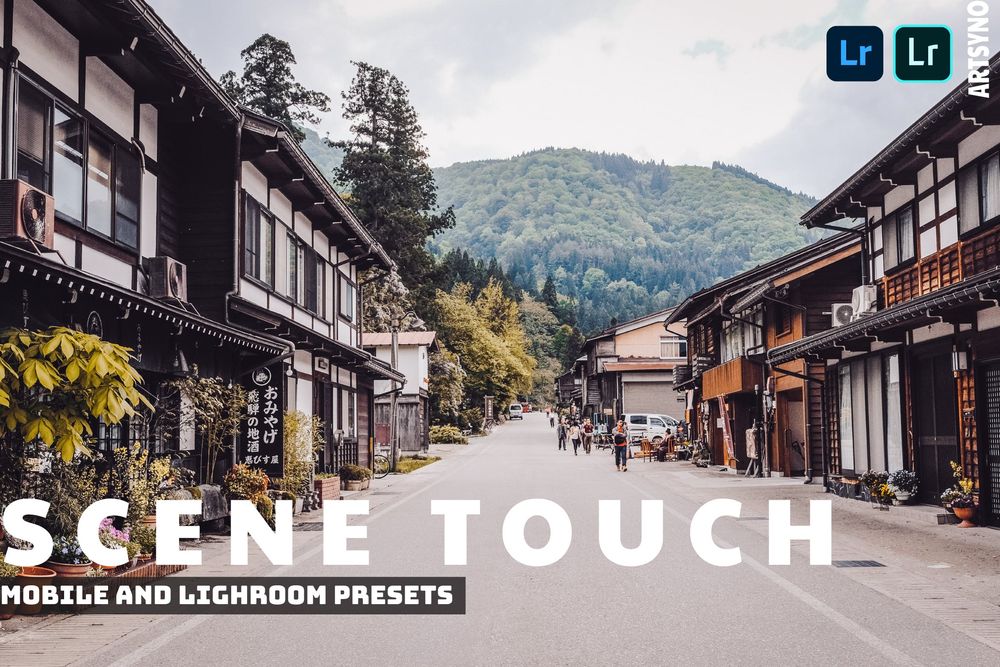 户外建筑环境主题拍照预设